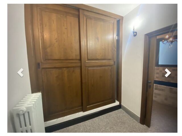 Built in chestnut wardrob
