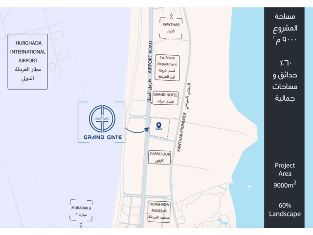 location on map