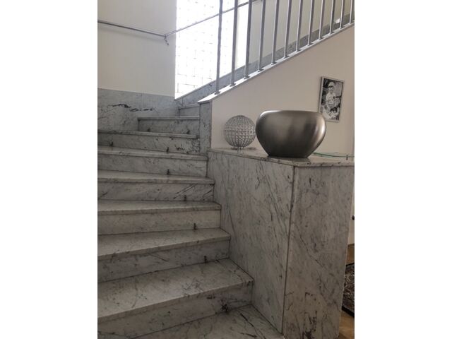 Marble stairs