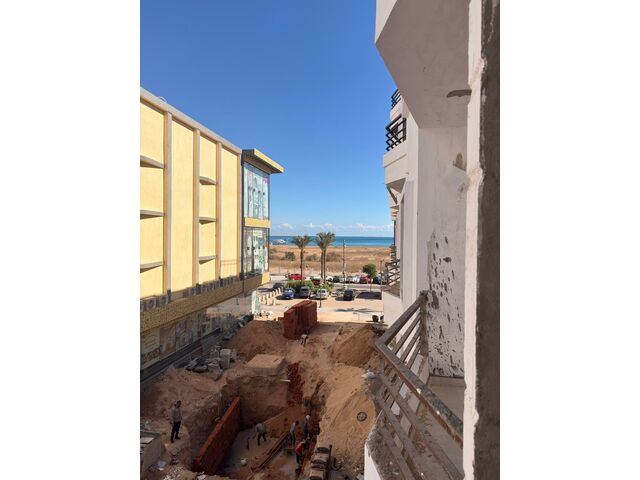 seaside view from balcony
