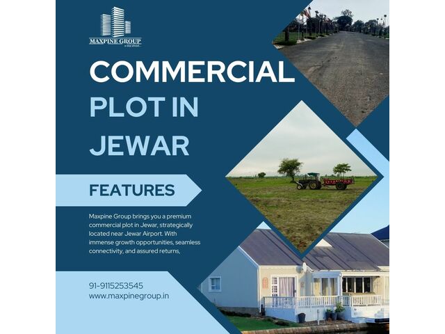 commercial plot in jewar 