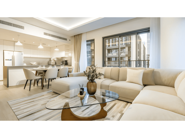 spacious living room