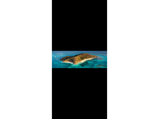 Nice snap of the island