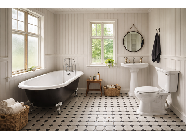 Bathroom imagined idea of