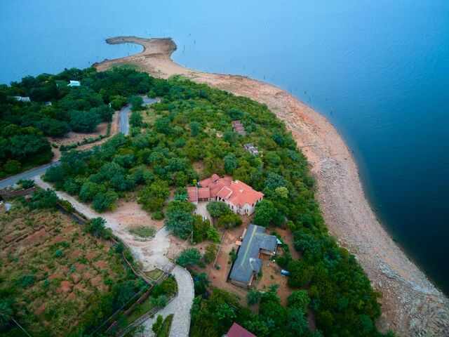 Aerial View Of house