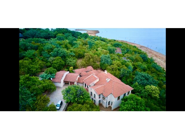 Aerial View Of House
