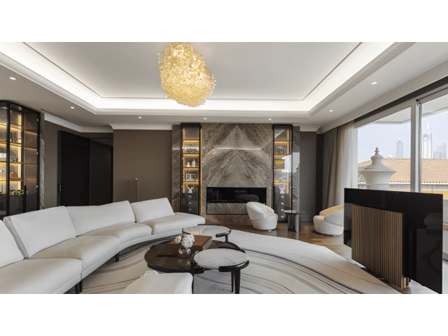 Spacious terrace balcony