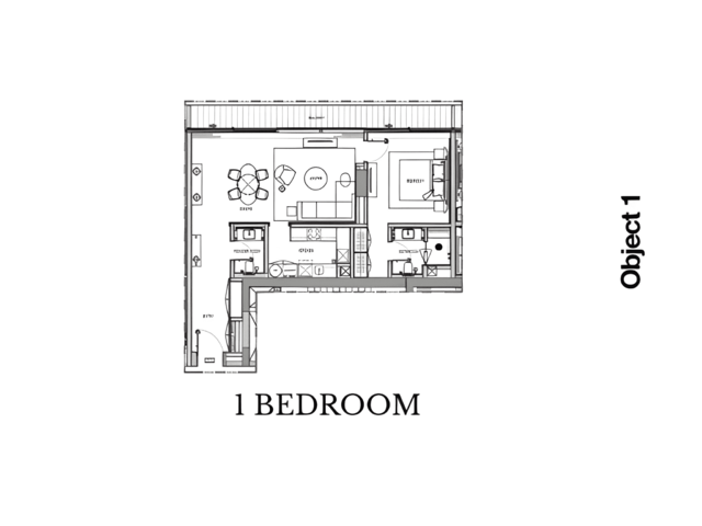 A1LA Residences, 1bedroom