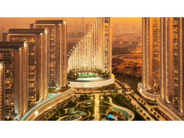 binghatti city, apartment