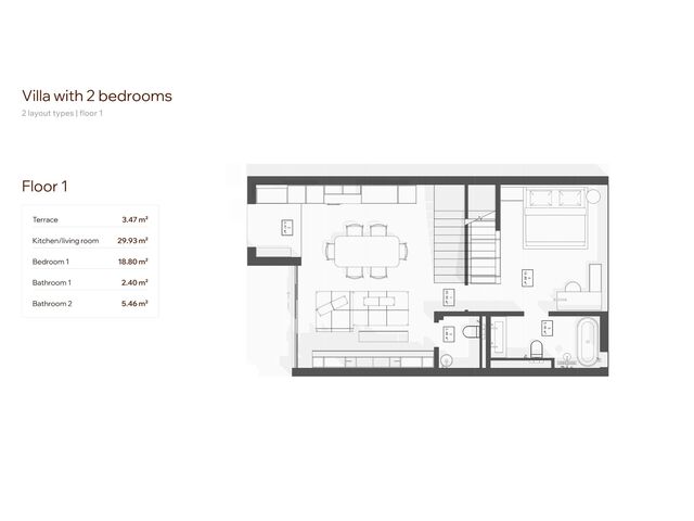 Privé – 2 Bedroom