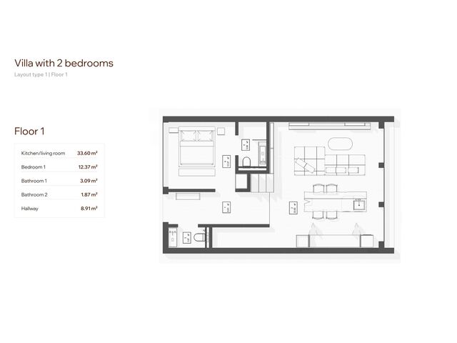 Privé – 2 Bedroom