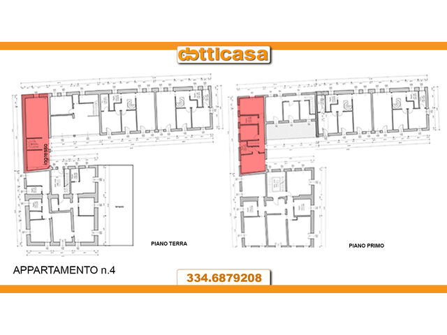 1° and 2° floor plan