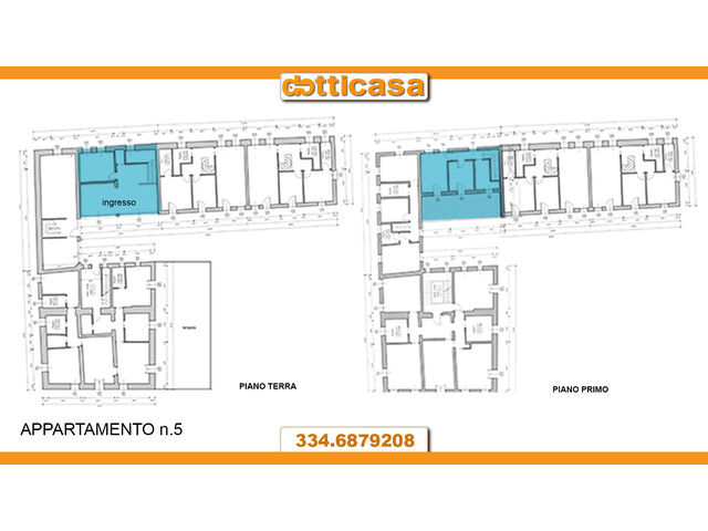 1° and 2° floor plan