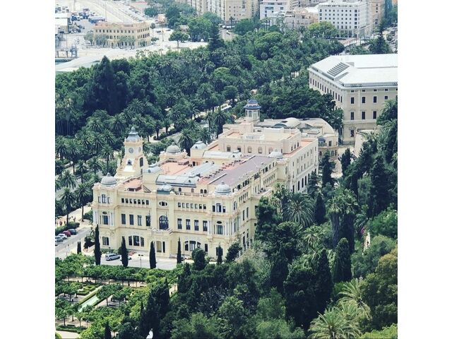 Paseo del Parque Malaga 