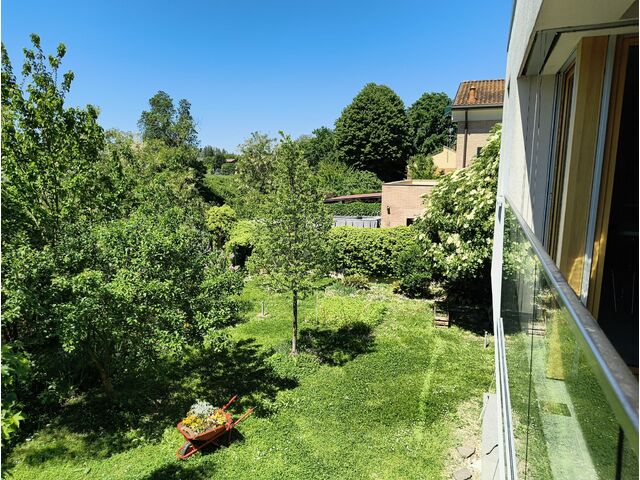 Vista giardino da loggia