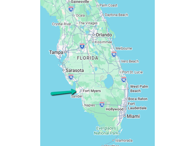 Florida Map Location